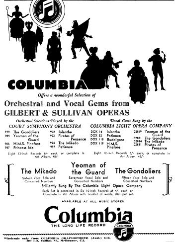 Columbia Advertisement