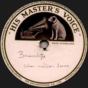 Nellie Briercliffe Test Pressing